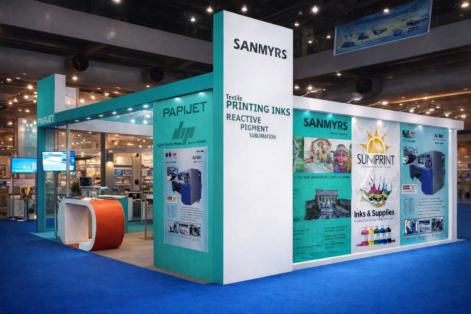 SANMYRS Exhibition Booth