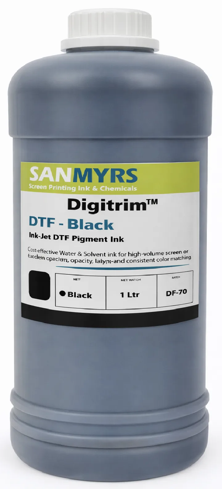 Disperse DTF Ink — Black