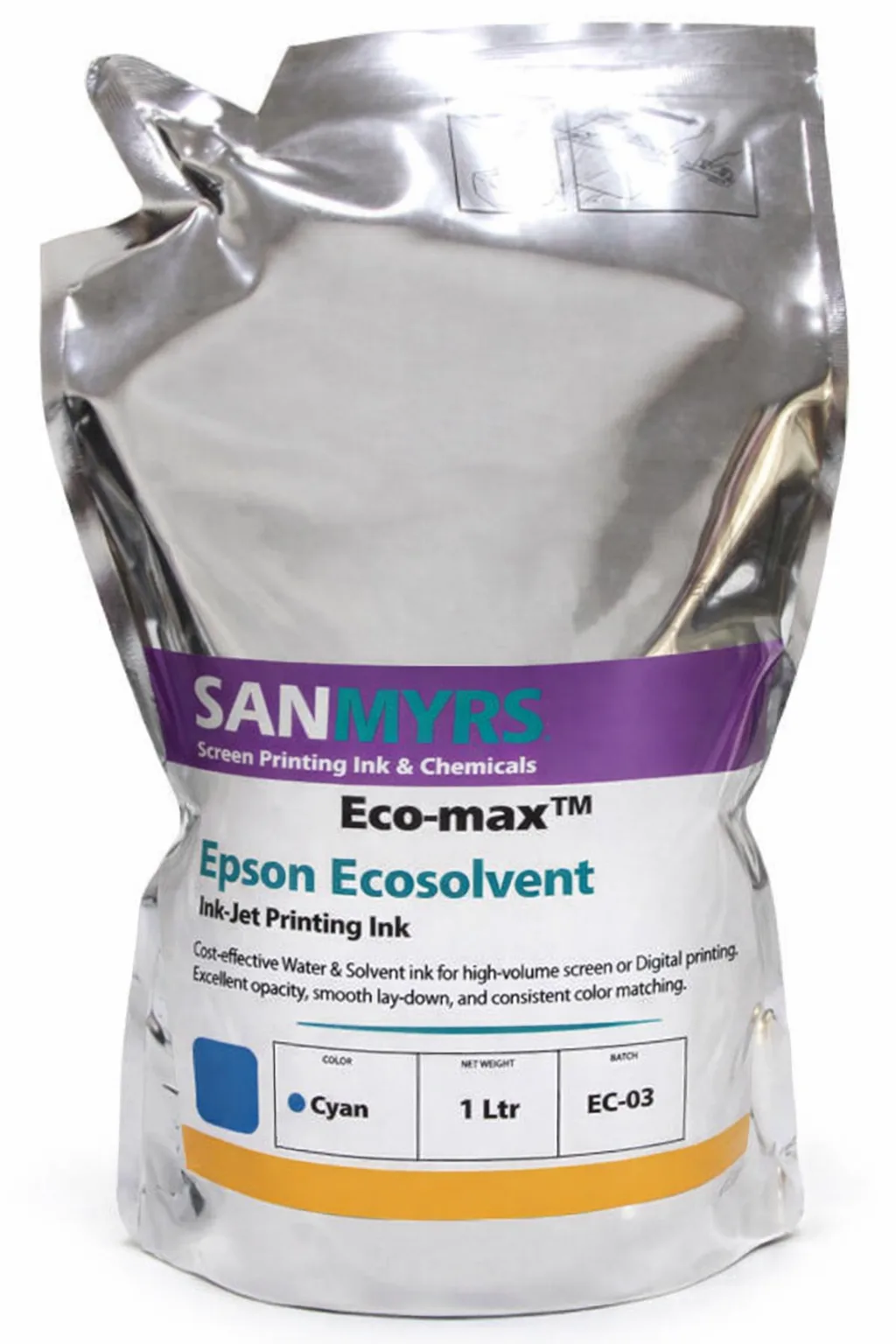 Eco Printer Ink — Epson Cyan