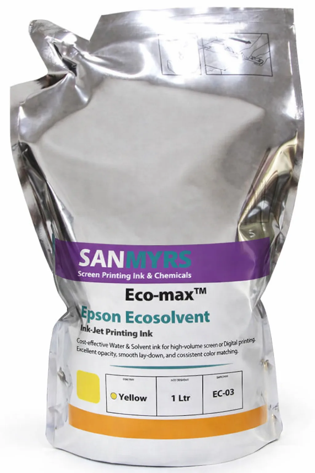 Eco Printer Ink — Epson Yellow