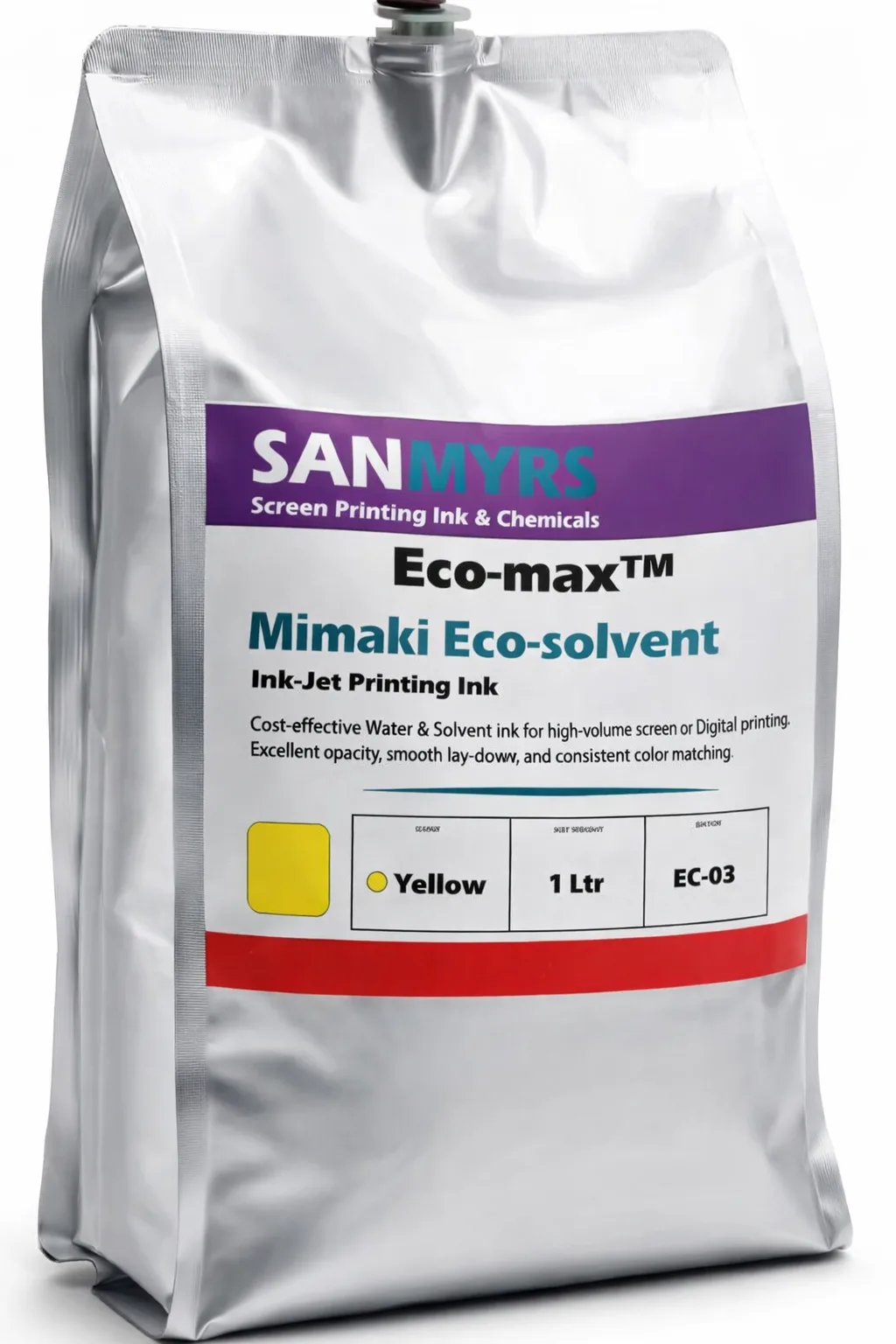 Eco Printer Ink — Mimaki Yellow