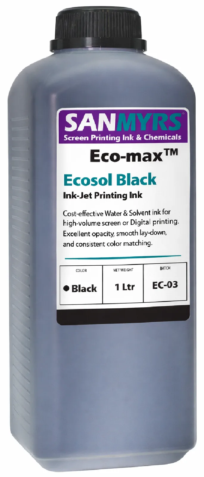 Eco Solvent Ink — Black