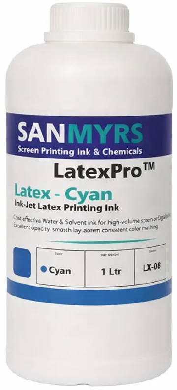 Latex Ink — Cyan