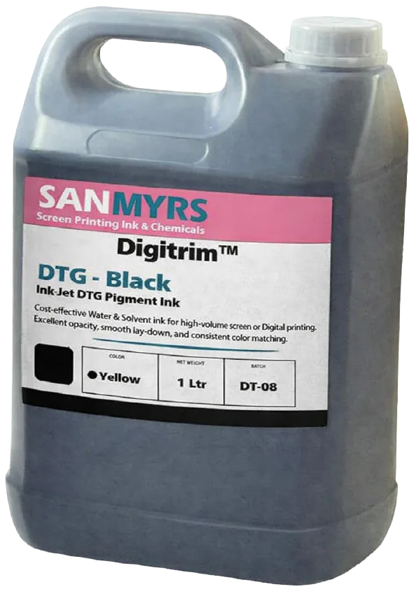 Pigment Textile Ink — Black