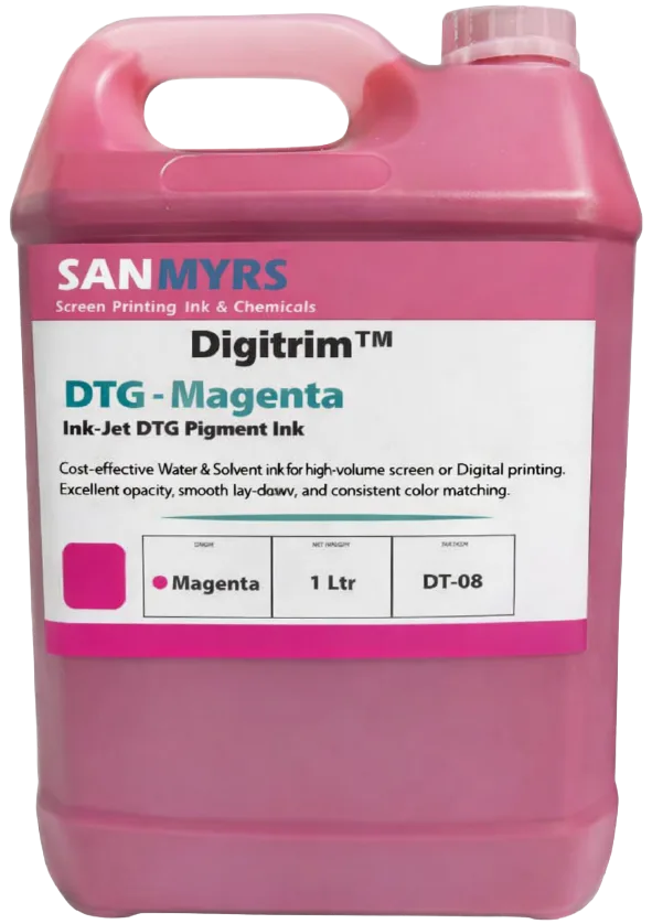 Pigment Textile Ink — Magenta