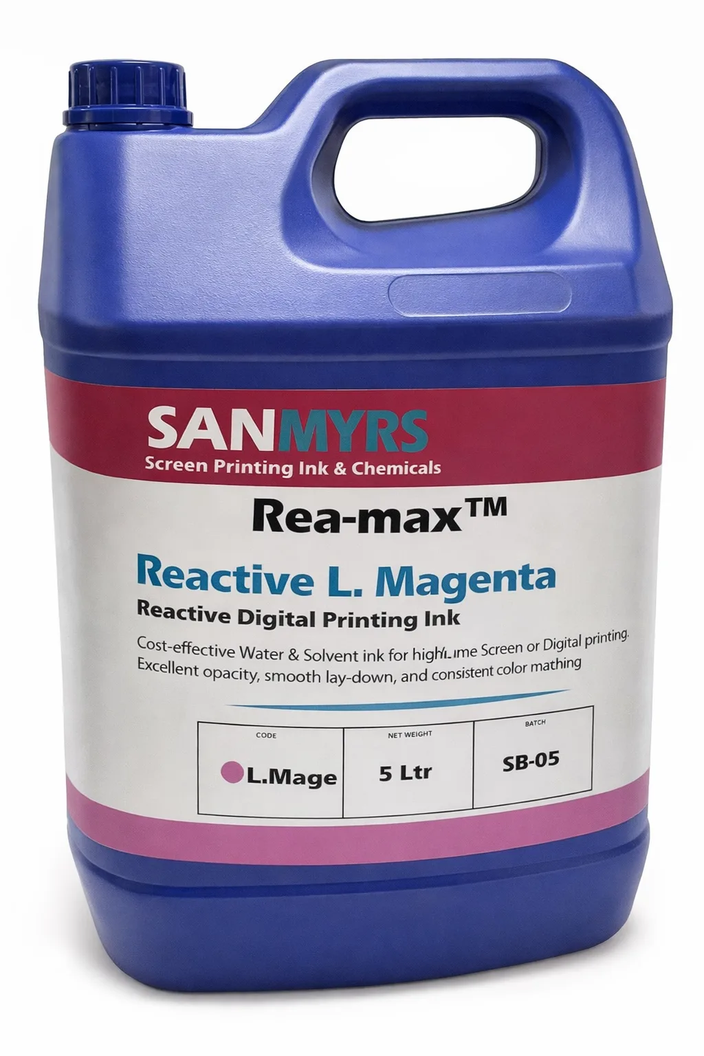 Reactive Digital Ink — Light Magenta