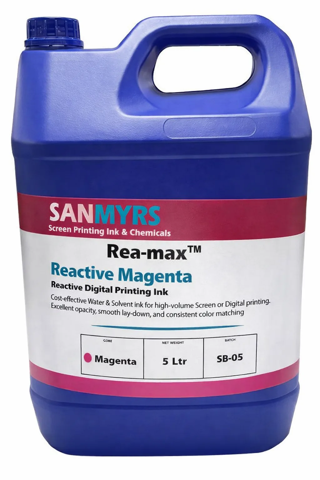Reactive Digital Ink — Magenta